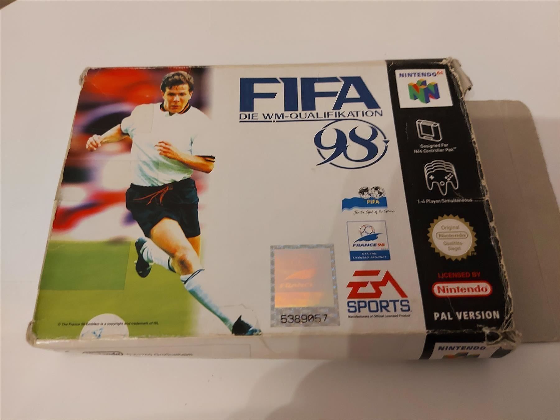 Spiele: FIFA 98 Nintendo 64 N64 OVP – Gebraucht aus Aarau von Kaesekuchen2000 2