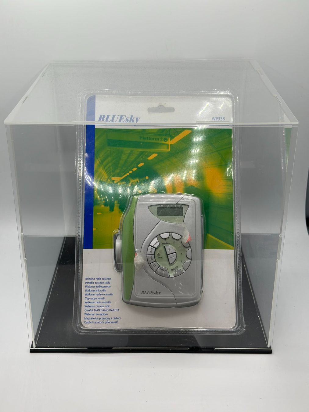 Walkman Realistic SCP-215 Vintage - Baladeur K7 Cassette Avec Casque, état Neuf