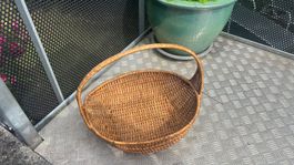 Vintage Handkorb Sommer Ernte Zeit 🧺