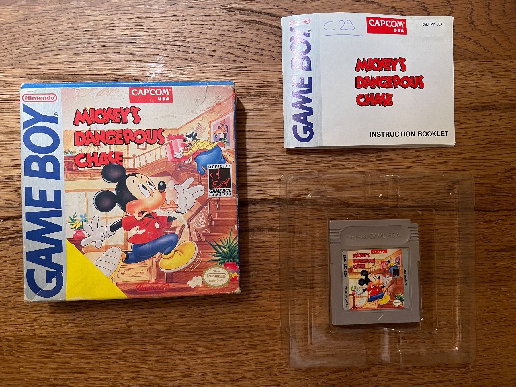 Nintendo Giochi: Mickey's Dangerous Chase Game Boy Capcom in OVP – Usato da Zuerich venduto da Dorsi