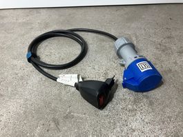 Camping Adapter, Adapterkabel CEE 16-3-T12, Campingstecker