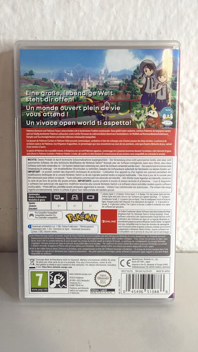 Nintendo Giochi: Nintendo Switch Pokemon Violet Game - Great Condition! – Usato da Ehrendingen venduto da bubulence 1