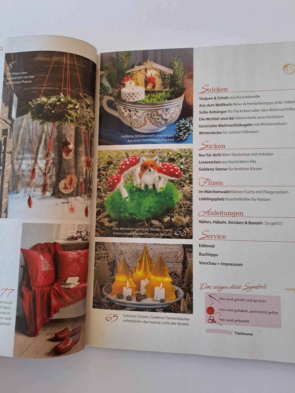 Riviste & Magazine: Bastelheft LandIdee DekoIdee Winter 2025 – Usato da Glashütten venduto da Schwebefisch 1