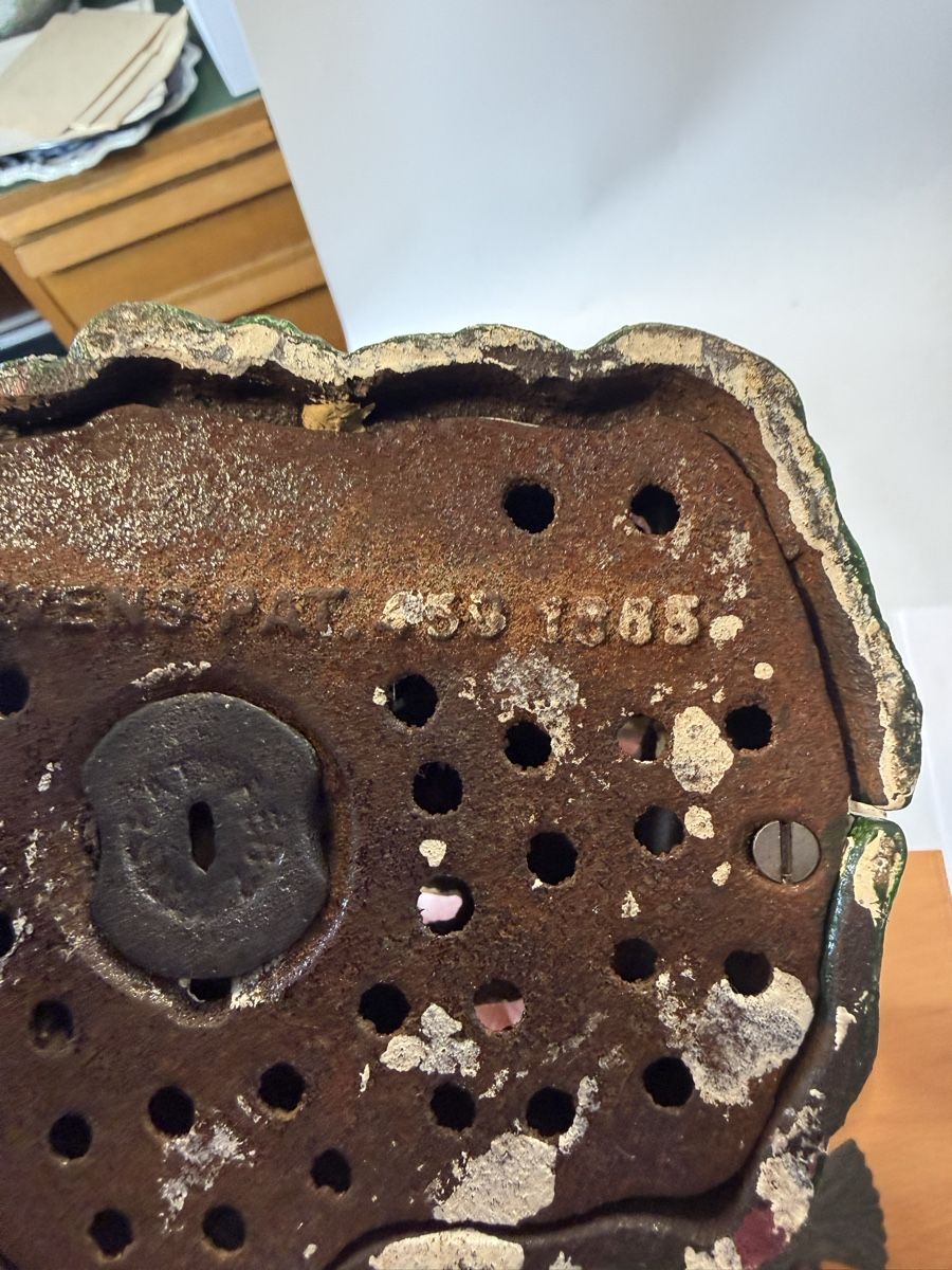 Salvadanai: Alte Totengräber Spardose Gusseisen J&E Stevens – Usato da Grenchen venduto da swiss.antiques 5