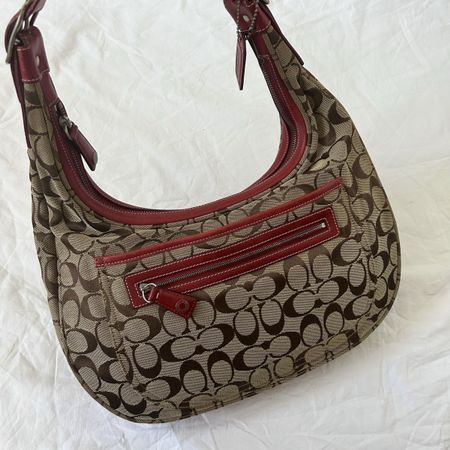 Sac coach vintage y2k Hobo signature 