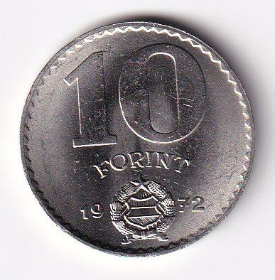 Tutti le monete: Ungarn 10 forint 1972 – Usato da Neuchâtel venduto da karlpierrino 1