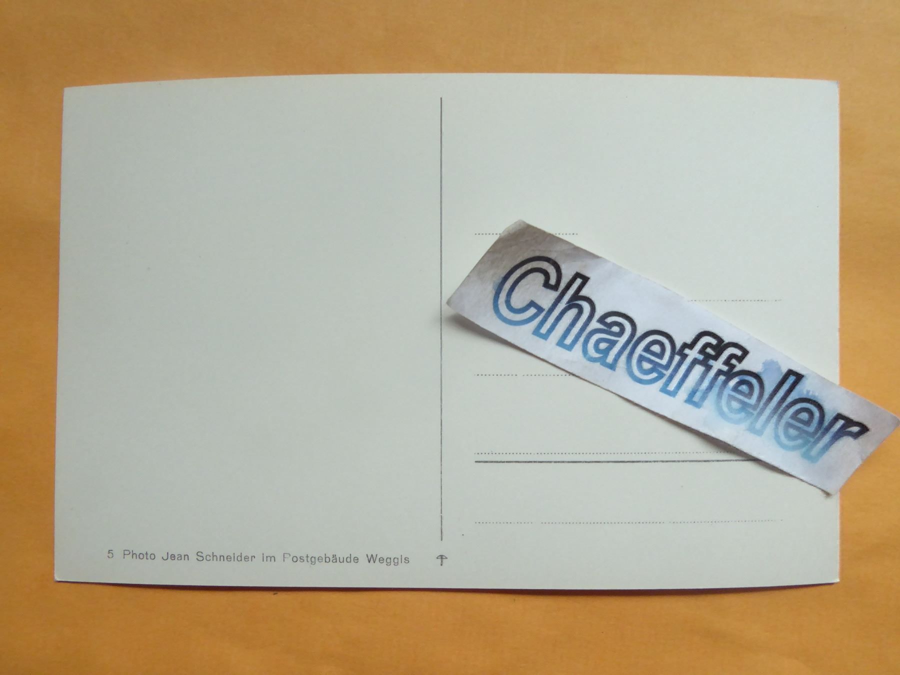 Cartes postales: Weggis mit Alpen – Neuf (Voir description) à Zürich par Chaeffeler 1