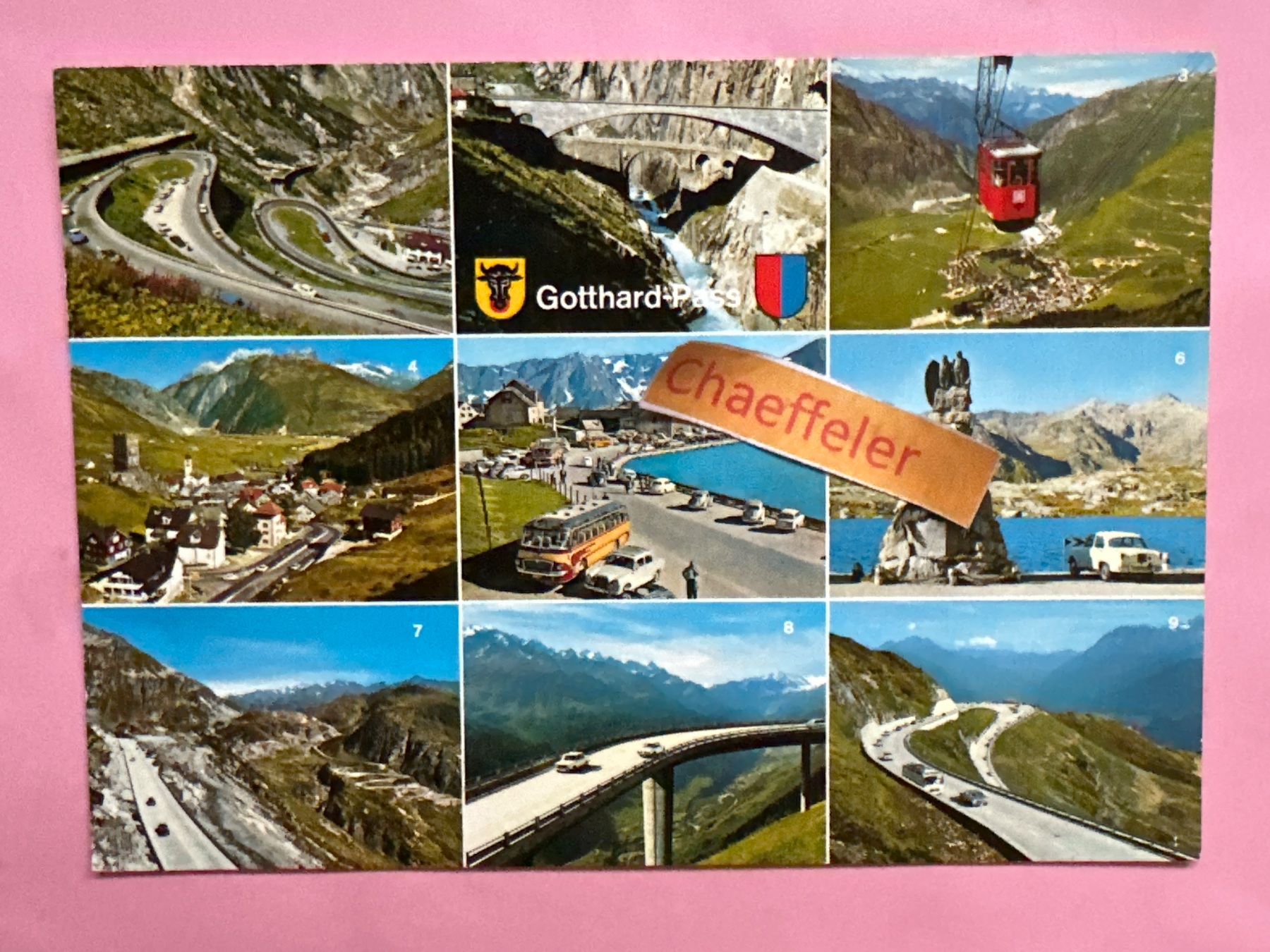 Ansichtskarten: Gotthard-Pass – Gebraucht aus Zürich von Chaeffeler