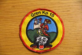 Gren Kp 15, Feld Div 3 Gold, Badge Inf Grenadier BE / FR /VS