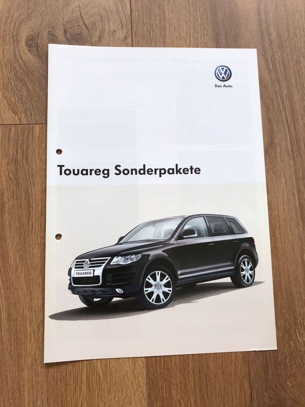 VW Dokumente: Prospekte VW Touareg & Tiguan – Gebraucht aus Freienstein von Golfbueb 3