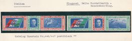 Italien-Flugpost 1933 Geschwaderflug Rom-Chicago,postfrisch