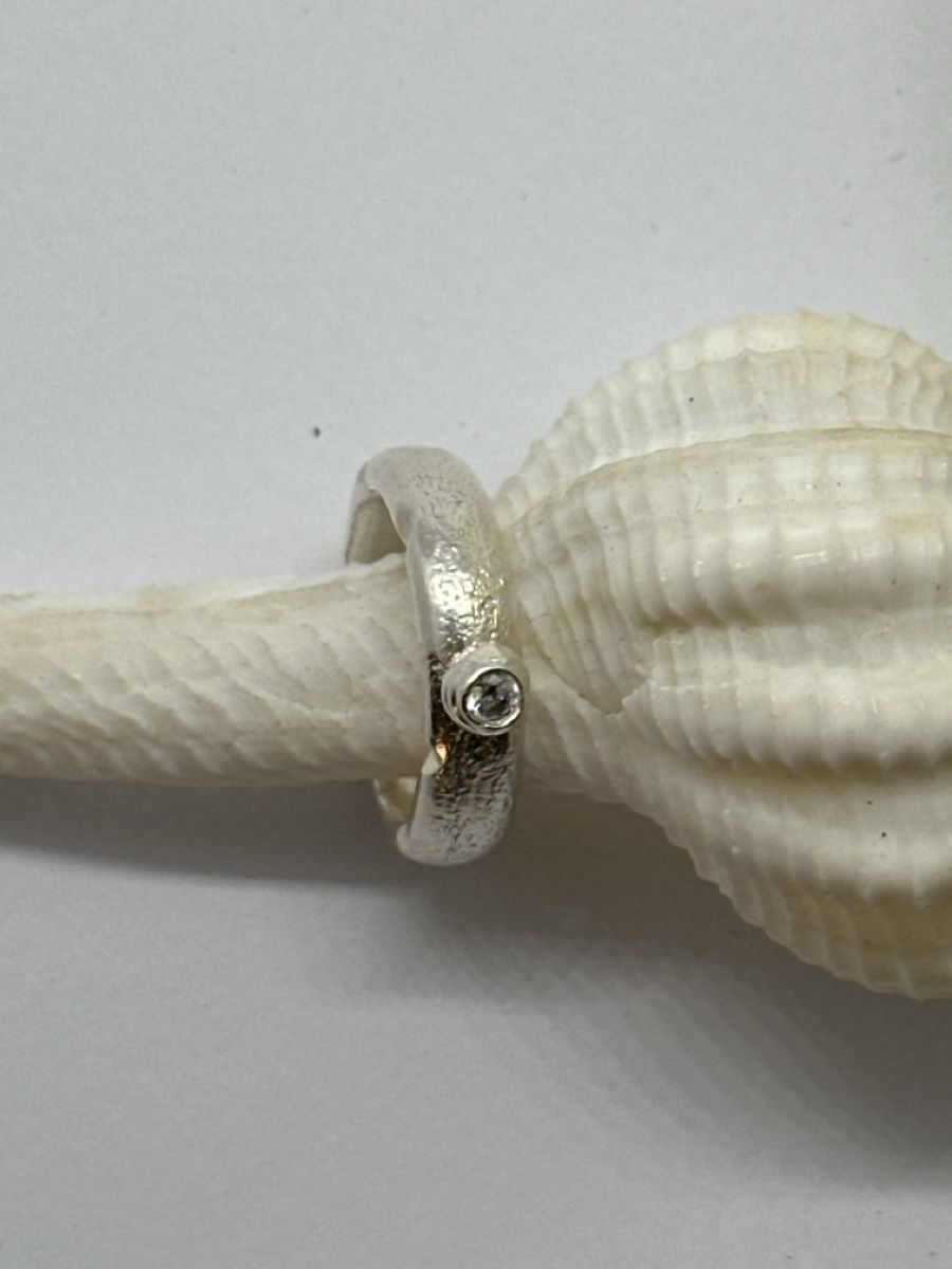 Anelli: Silberring mit Zirkonia – Nuovo e nell'imballaggio originale da Niederglatt ZH venduto da Silberschmuck-design