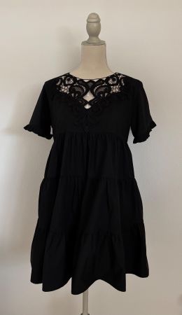 🤍 Kleid / Sommerkleid von „Missguided“, schwarz, Gr. S/36