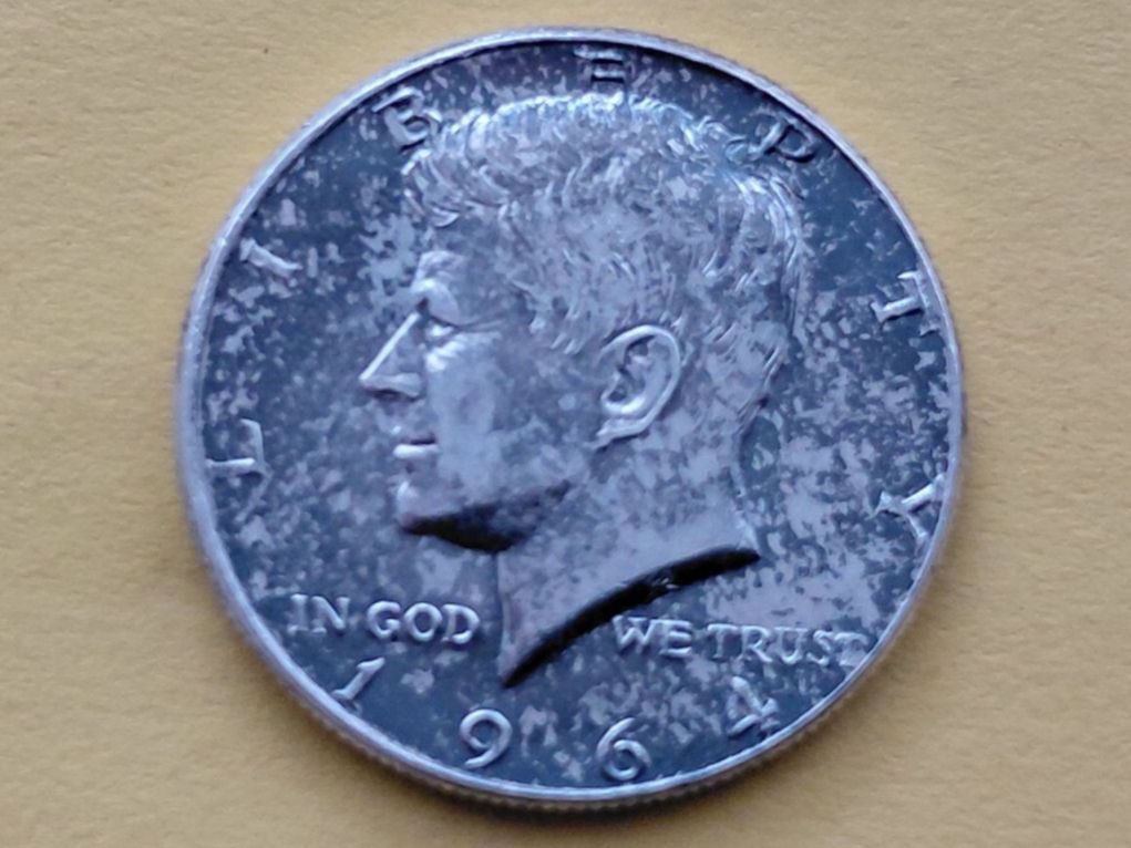 Tutti le monete: USA Half Dollar Kennedy 1964 Silber – Usato da Buchs SG venduto da numispatica
