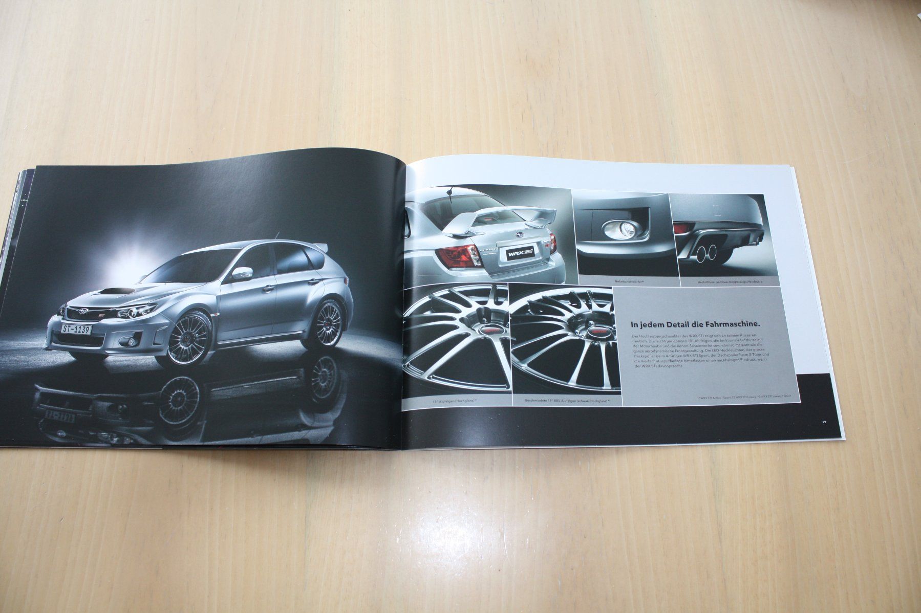 Subaru Documenti: Subaru WRX STI CH-Broschüre 2011 – Usato da Wikon venduto da erwin400 7