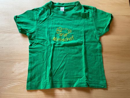 T-Shirt mit Mini Schaf Motiv Grösse ca. 110/116
