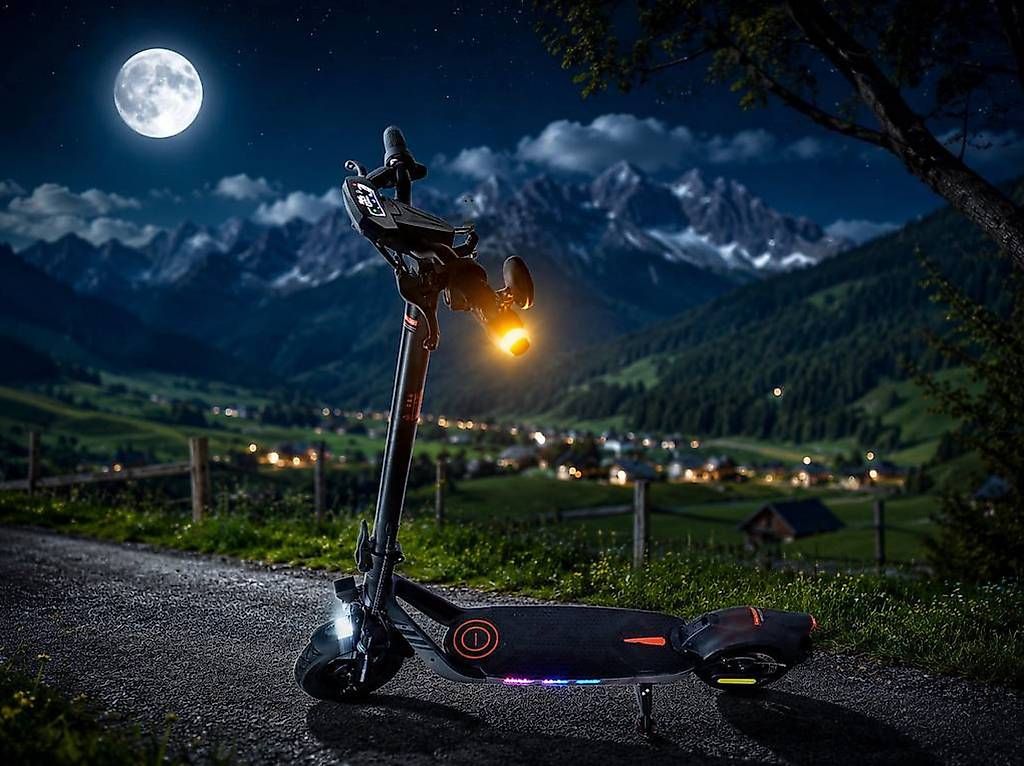 Kickboard: 40 KMH E-Scooter, 36% Steigung – Usato da Fahrweid venduto da Funachra 2