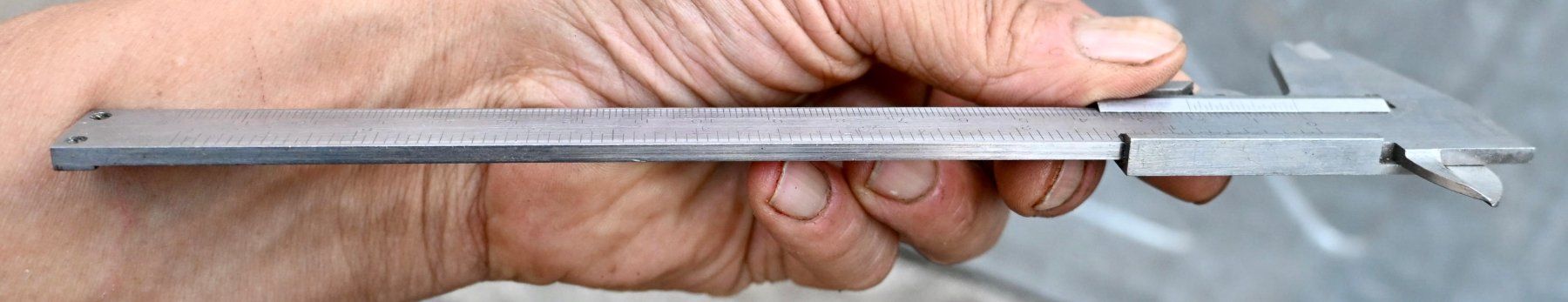 Messen: alter Rechen-Messschieber HELU mit Verpackung – Gebraucht aus Pfaffhausen von mono_rec 8