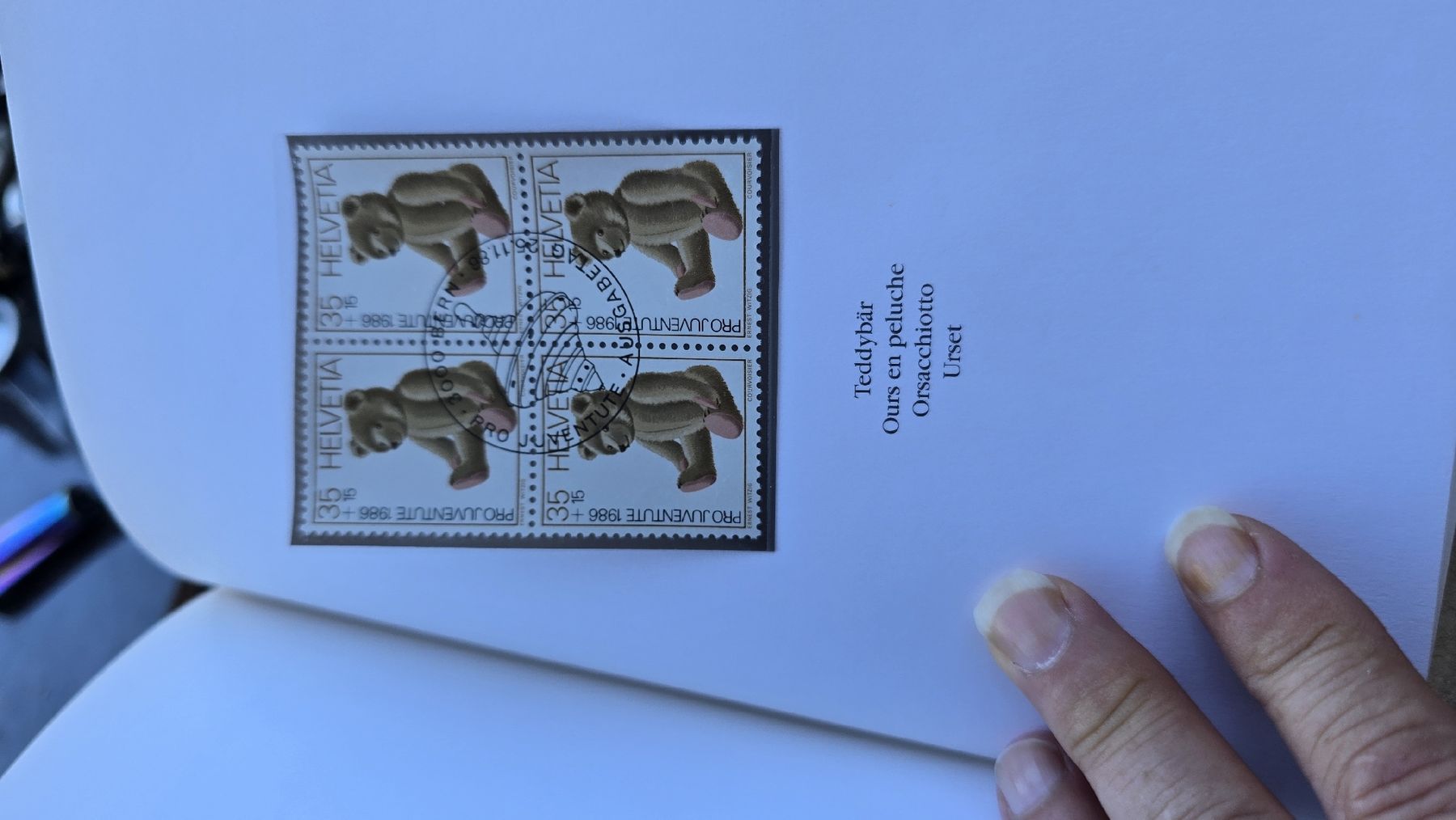 Swiss Plaketten & Abzeichen: Briefmarkensammlung – Gebraucht aus Pieterlen von sal_fd6z 3