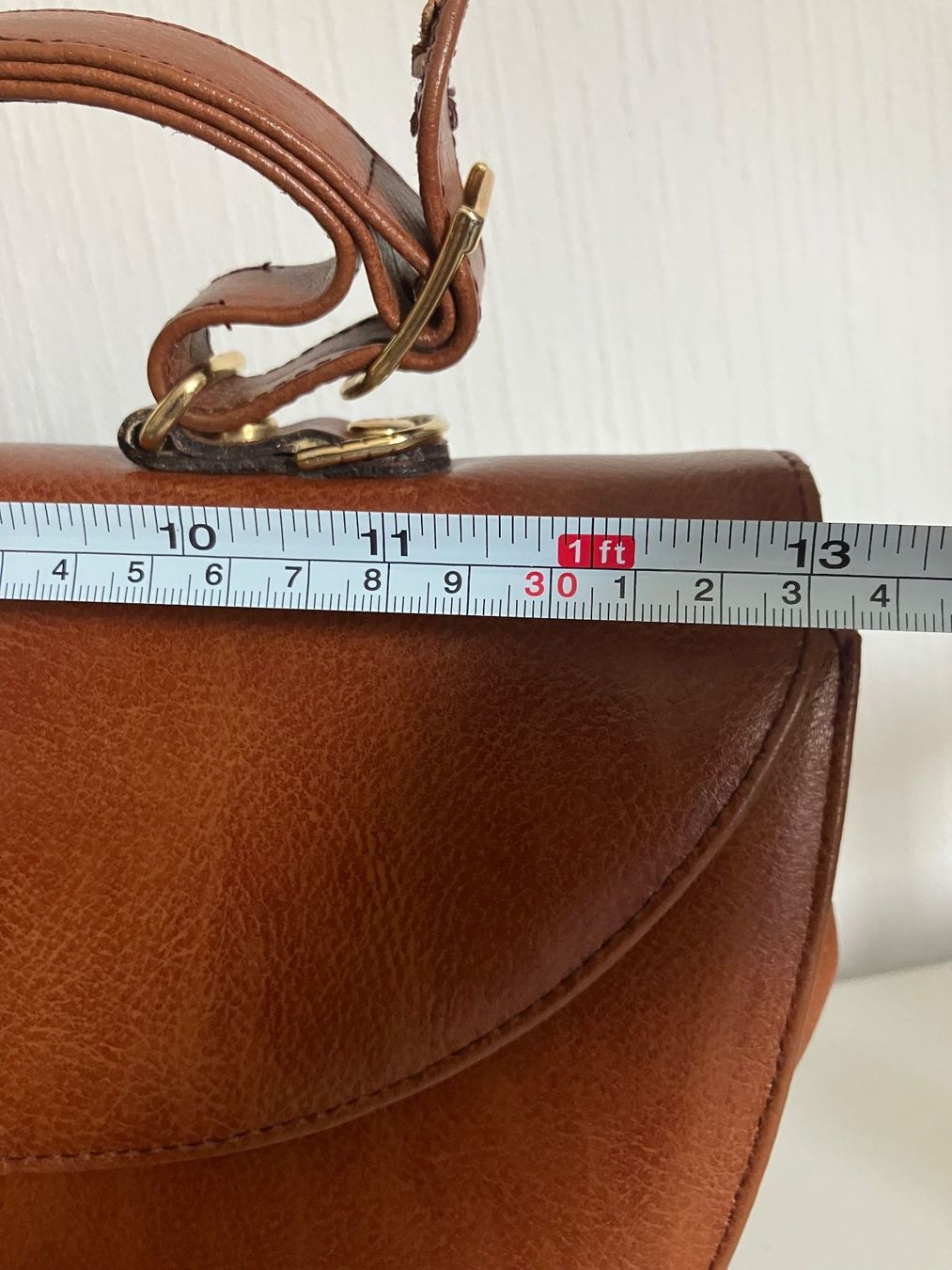 Borse da donna: Sac à main vintage marron JP forme originale – Usato da Peseux venduto da CharmeCommerce511 9