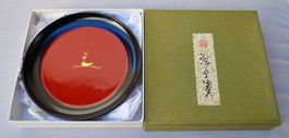 Japanisches Holztablett / Plateau japonais en bois