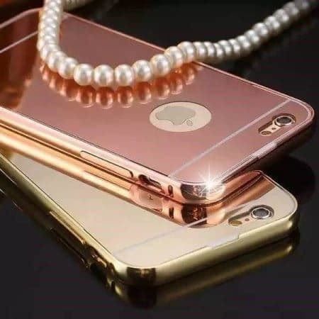Cover & Protezioni schermo: Luxus Alu. Spiegel iPhone 6 6s Plus SILB – Nuovo e nell'imballaggio originale da Zürich venduto da Store-247 2