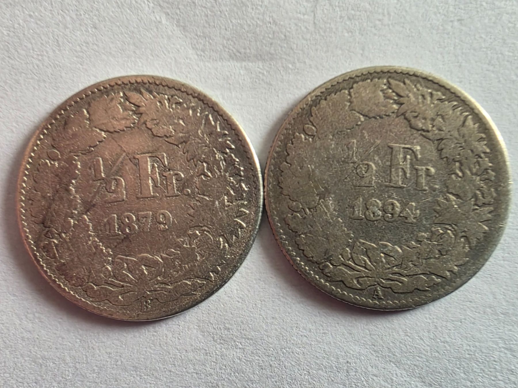 Tutti le monete: 50 centimes 1879 - 1928 – Usato da Concise venduto da coolinvest 2