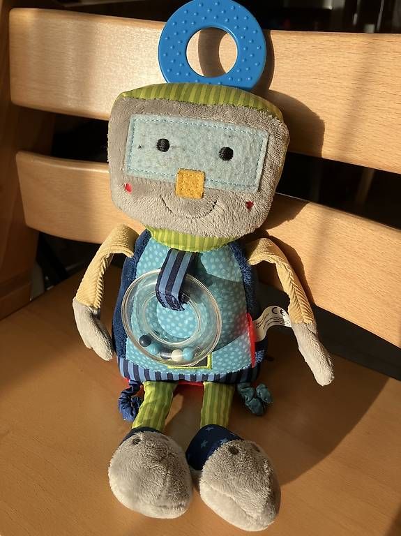 Giocattoli: Robot peluche doudou Papa & me Sigikid – Usato da Martigny venduto da avf_w8zf