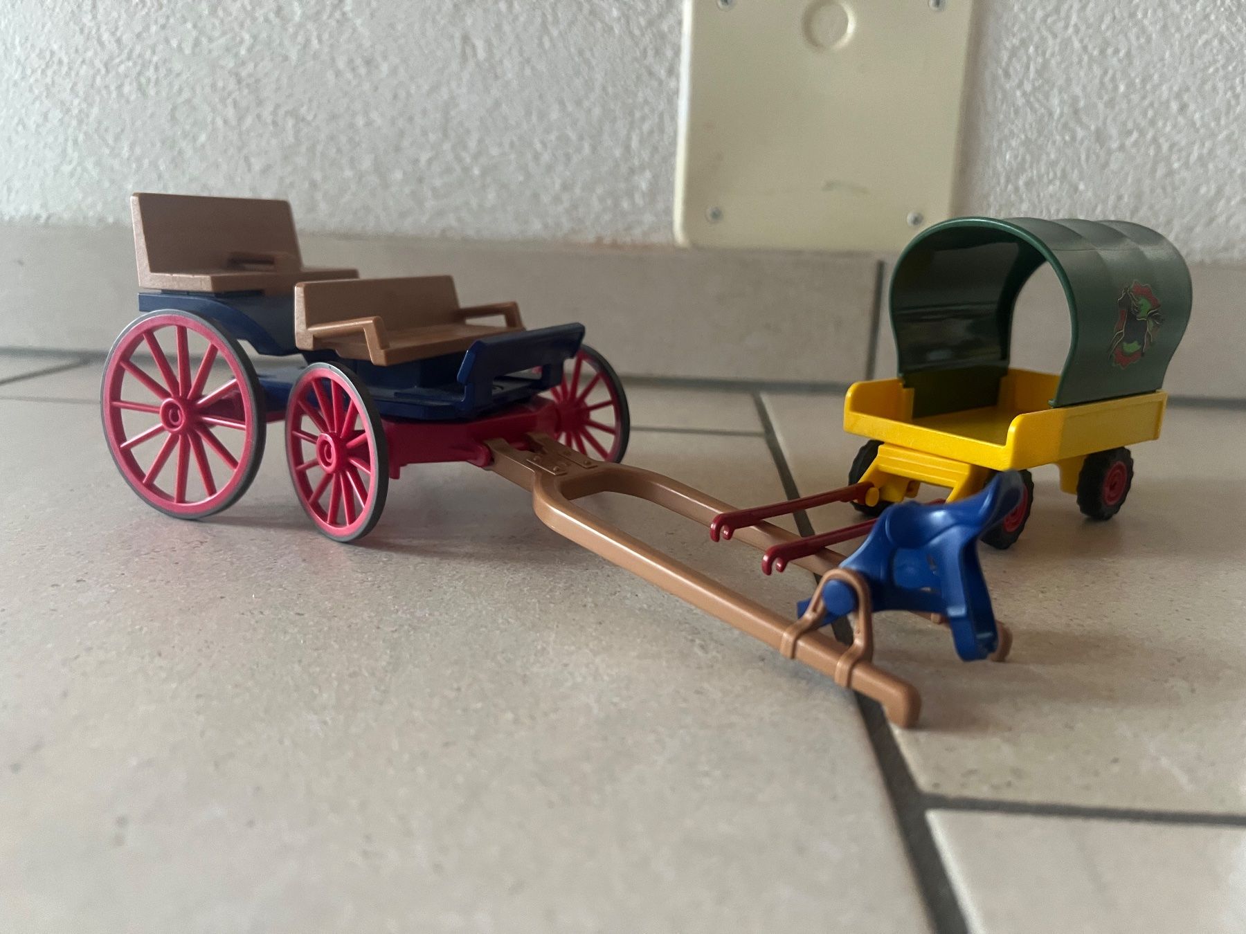 Giocattoli: Playmobil Kutsche/Planwagen – Usato da Mülligen venduto da fra_my6c