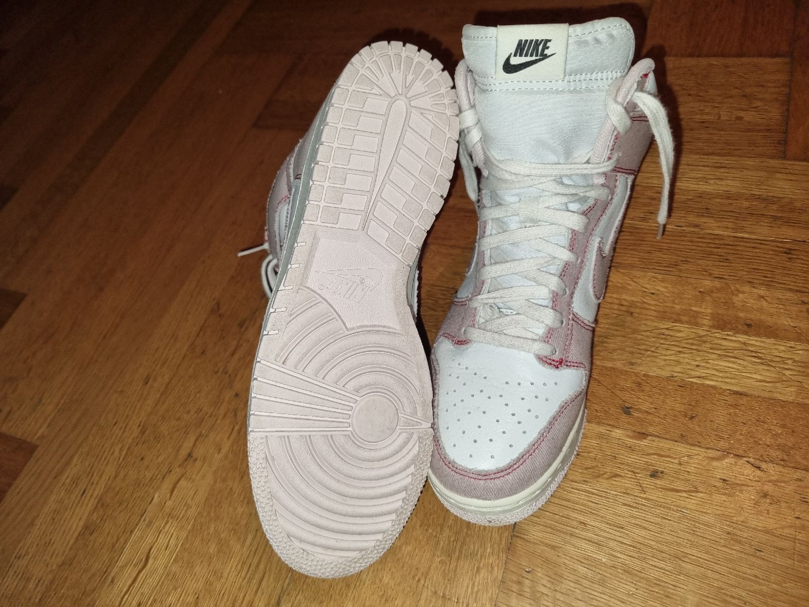 Nike Scarpe da uomo: Nike Dunk High weiss/pink Grösse 43 – Nuovo (secondo la descrizione) da Wettingen venduto da Ishi8 2