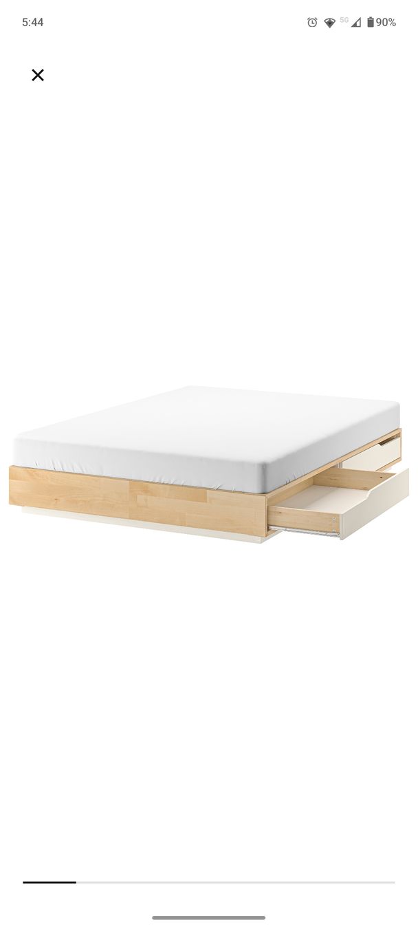 Ikea Letti: IKEA Bett Mandal inkl. Matratze – Usato da Jegenstorf venduto da haburs