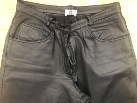 Pantalon en vrai cuir