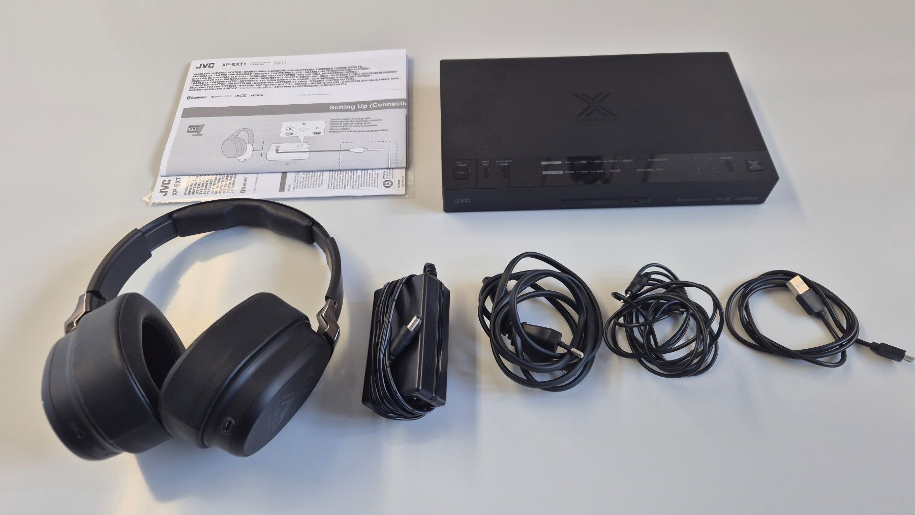 JVC Cuffie: JVC Dolby Surround Kopfhörer (XP-EXT1) – Usato da Belp venduto da knackpot