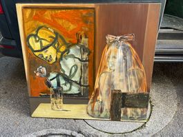 WITSCHI Hans *1954 grosses Oelgemälde signiert
