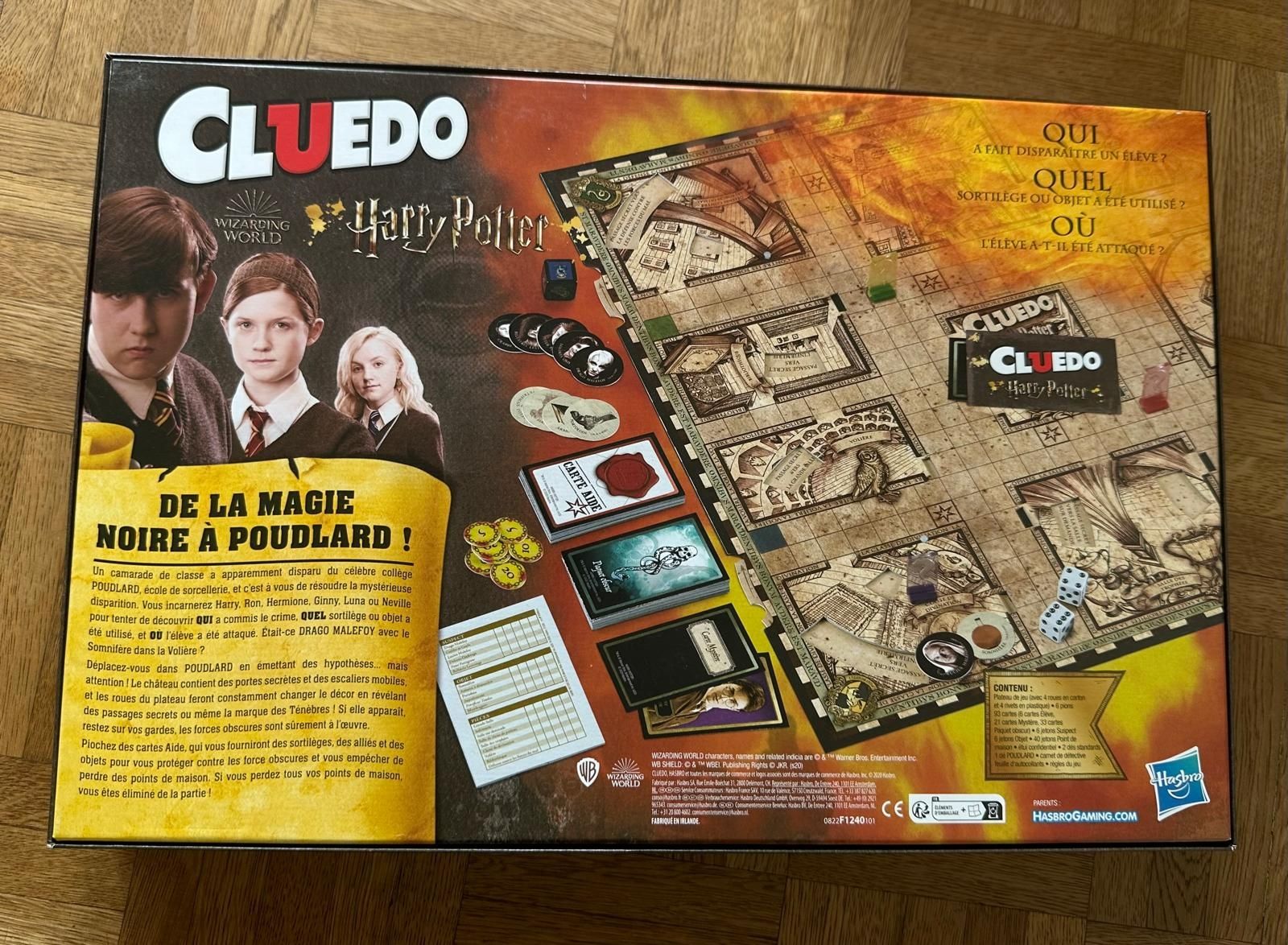 Hasbro Giochi: Cluedo Harry Potter – Nuovo (secondo la descrizione) da Windisch venduto da jen_7tqz 1