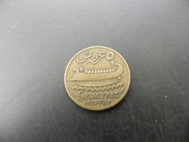 Libanon 5 Piastres 1925