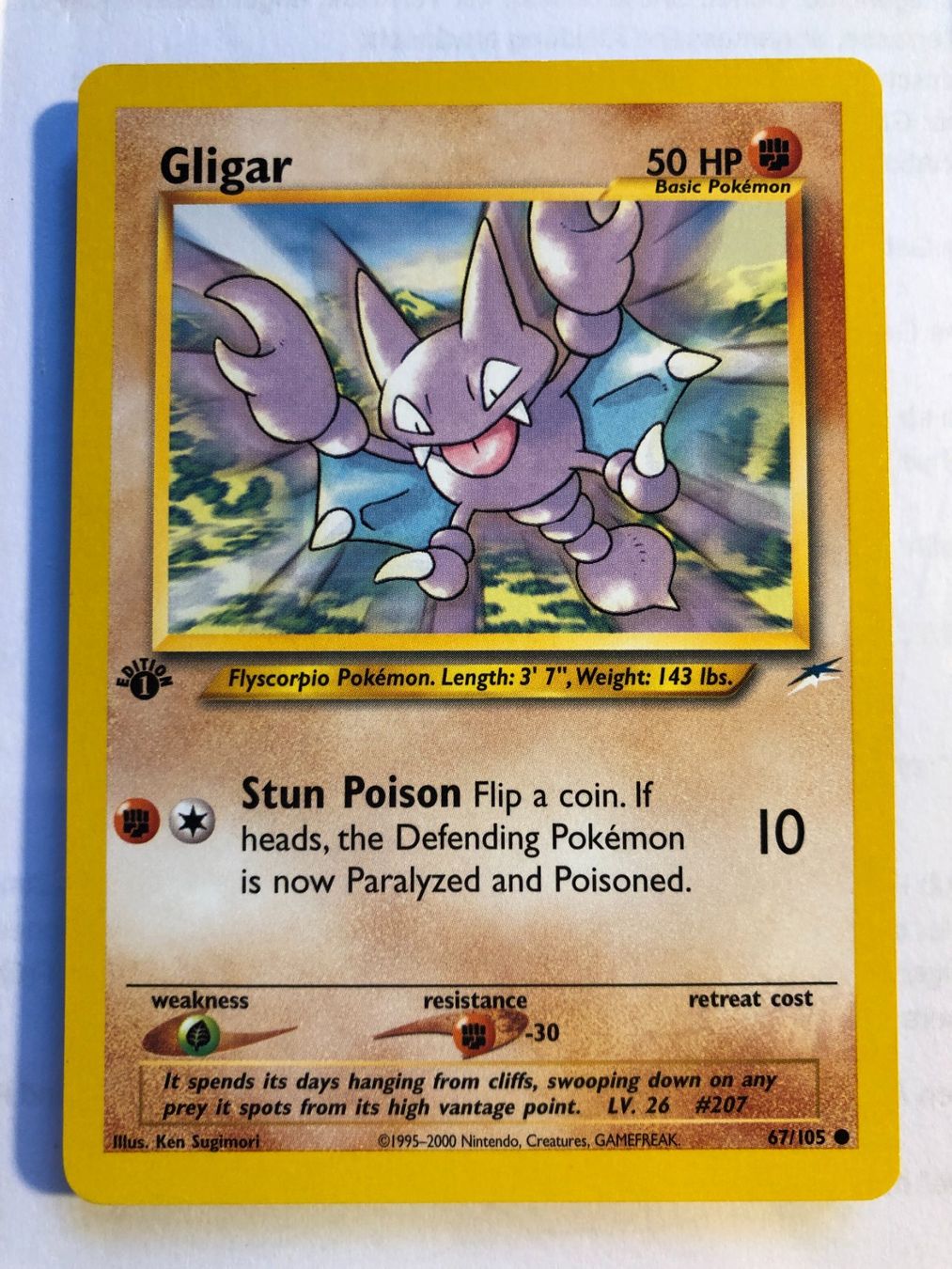 Carte collezionabili: Gligar 1st Neo Destiny - MINT - ab 1.- – Usato da Giubiasco venduto da dan_pr8b
