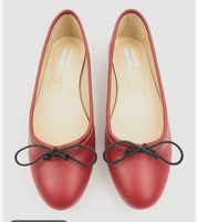 neue vegane Ballerina Flats rot Gr. 38
