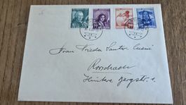 1938 Pro Juventute Satzbrief 