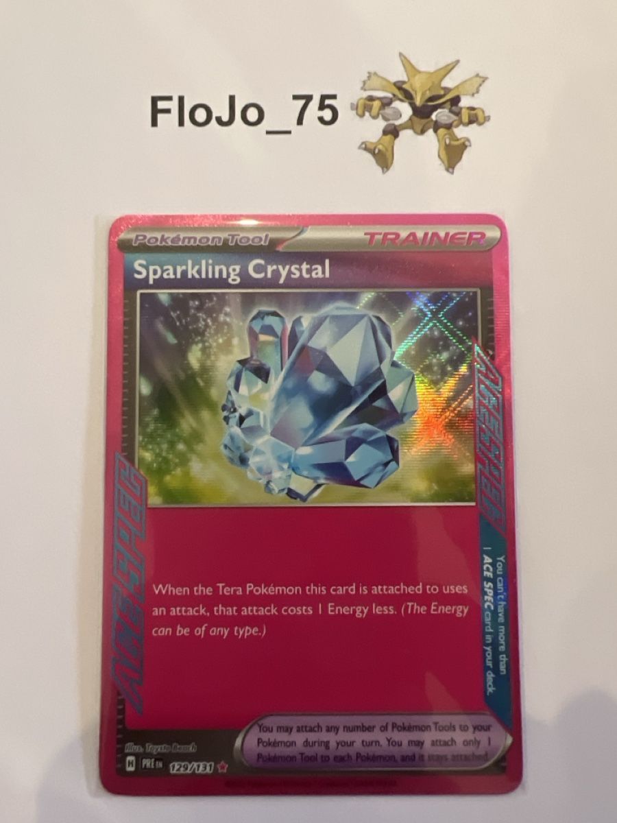 Pokémon Carte collezionabili: Sparkling Crystal 129/131 – Usato da St-Blaise venduto da FloJo_75