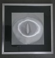 Modernes Designbild 45 × 45 cm  eleganter Metallrahmen