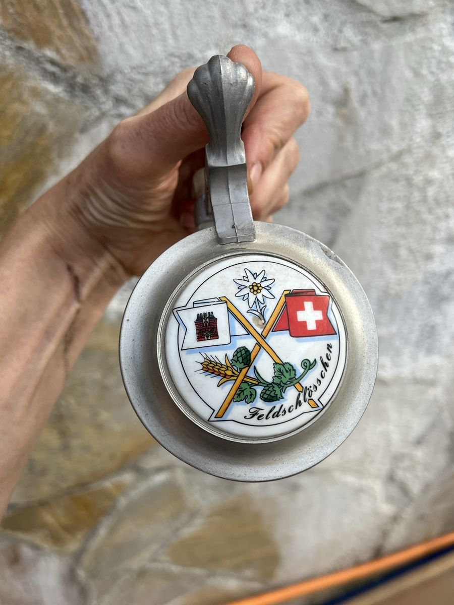 Feldschlösschen Bicchieri: 13 Bier Humpen feldschlösschen (Schweiz) – Usato da Dittingen venduto da Bellevista 4