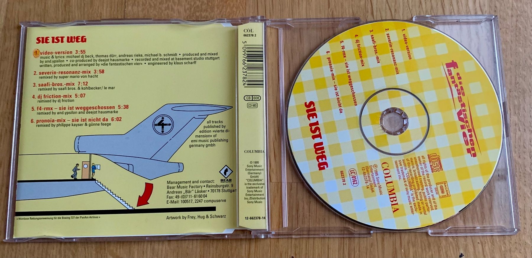 CD: Fanta 4 sie ist weg Maxi CD – Usato da Zürich venduto da Fieber 1