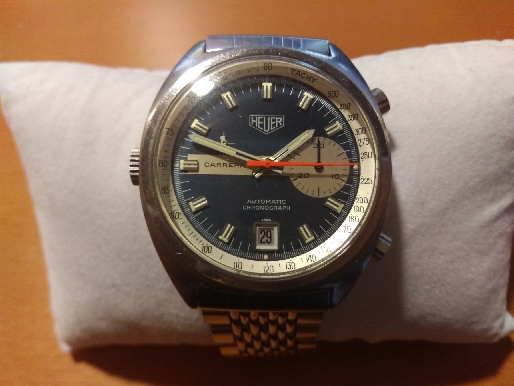 Tag Heuer Orologi: Heuer Carrera 1972 – Usato da Les Mosses venduto da tuladisbouffi