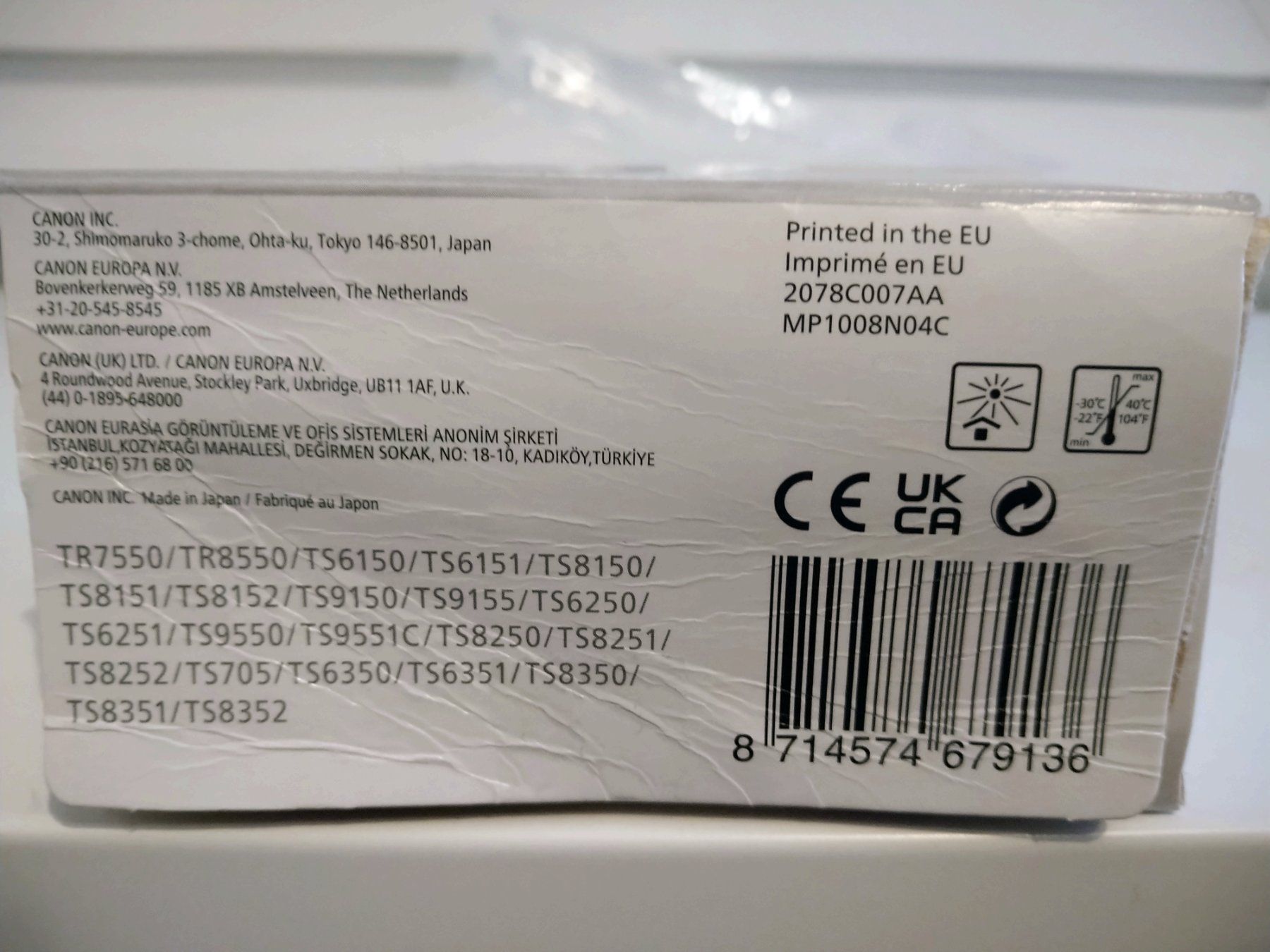 Canon Druckerpatronen & Toner: Cartouches imprimante Canon – Neu (gemäss Beschreibung) aus Echallens von michllbis 1