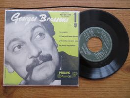 Georges Brassens Schallplatte Philips EP Rarität!