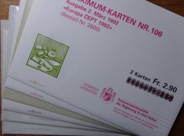 FL Maximumkarten 1992 komplett