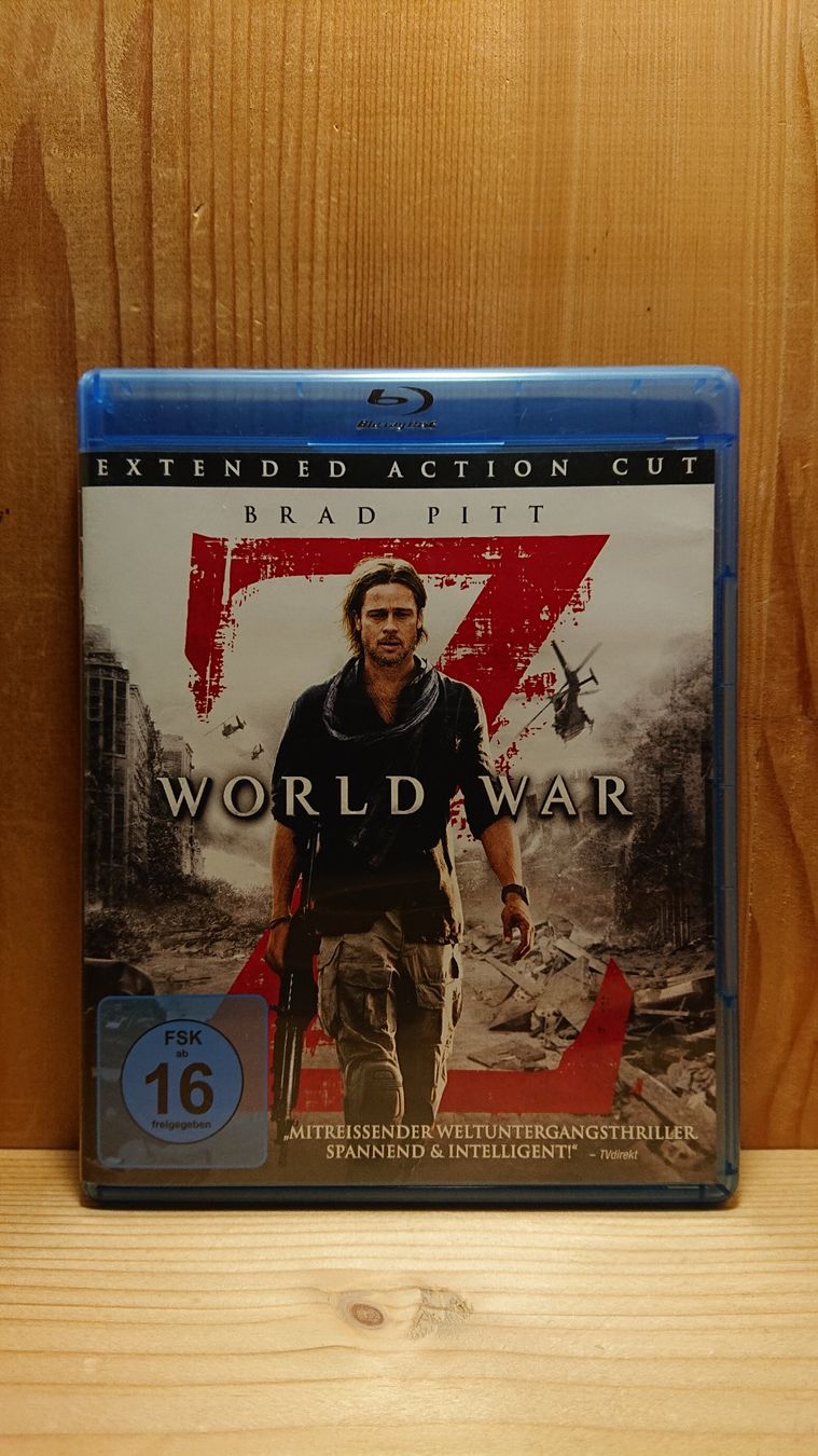 Tutti i DVDs: WORLD WAR Z Blu-Ray mit Brad Pitt – Usato da Wilderswil venduto da Exebub