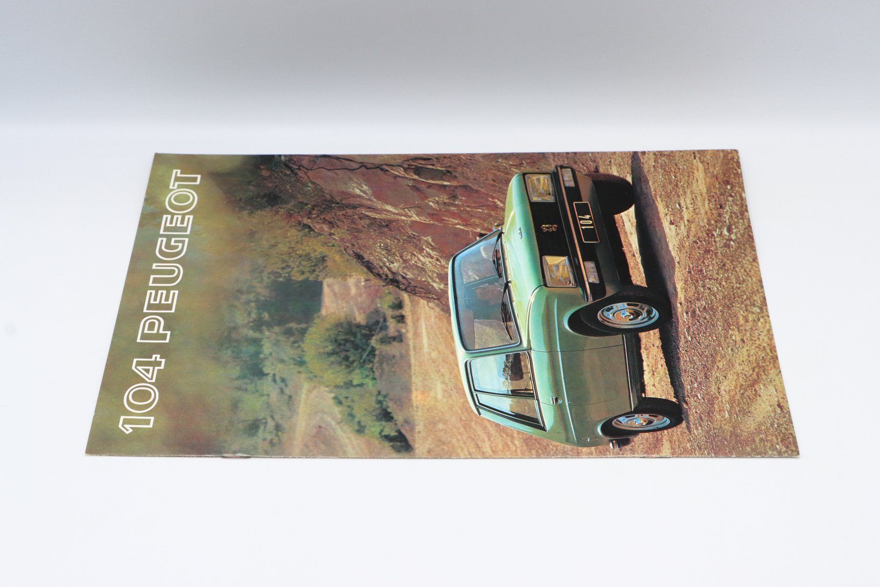 Peugeot Documenti: Peugeot 104 1977 Prospekt – Usato da Bühl b.Aarberg venduto da Collectorpassions 5