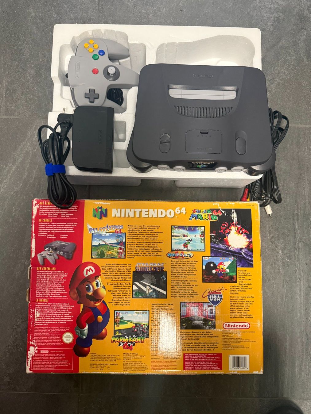 Nintendo Console: Console Nintendo 64 en boîte – Usato da Pont-de-la-Morge venduto da Darfal